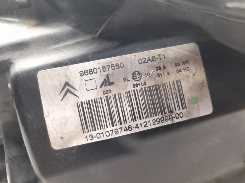 Recambio de faro izquierdo para citroën c3 i (fc_, fn_) 1.4 hdi referencia OEM IAM 9680157580  