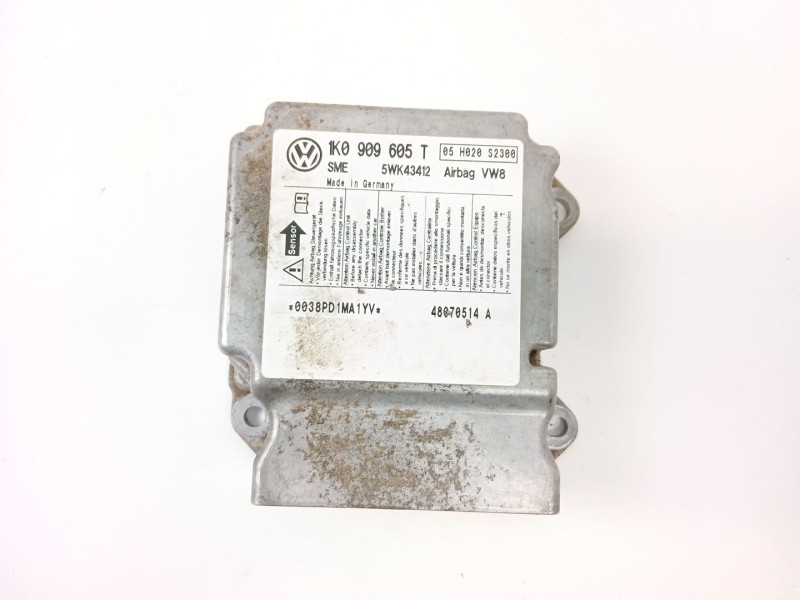 Recambio de centralita airbag para volkswagen golf v (1k1) 1.9 tdi referencia OEM IAM 1K0909605  