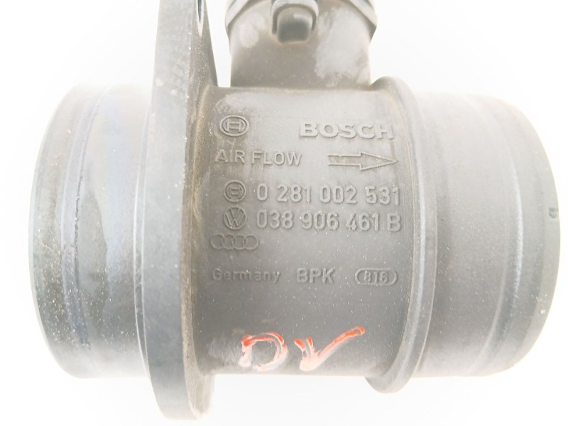 Recambio de caudalimetro para seat leon (1m1) 1.9 tdi referencia OEM IAM 0281002531  