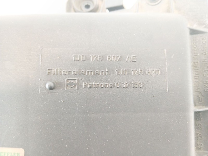 Recambio de filtro aire para seat leon (1m1) 1.9 tdi referencia OEM IAM 1JO129607  