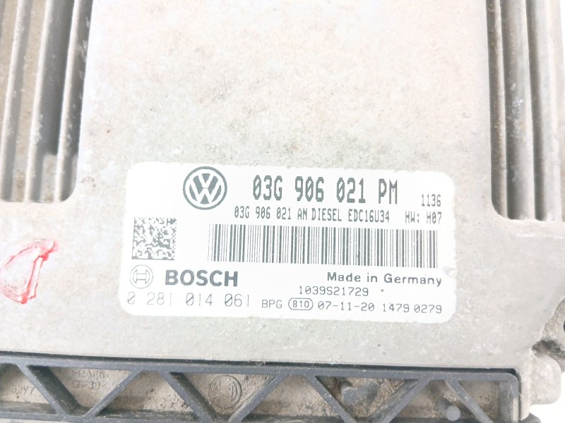 Recambio de centralita motor uce para volkswagen golf v (1k1) 1.9 tdi referencia OEM IAM 03G906021  