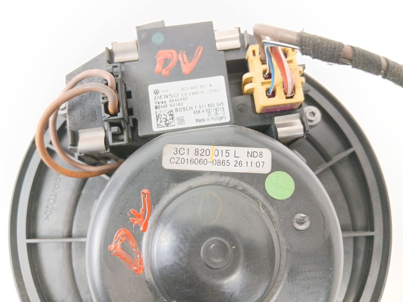 Recambio de motor calefaccion para volkswagen golf v (1k1) 1.9 tdi referencia OEM IAM 3C1820015L  