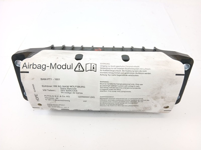 Recambio de airbag delantero derecho para volkswagen golf v (1k1) 1.9 tdi referencia OEM IAM 1K0880204  