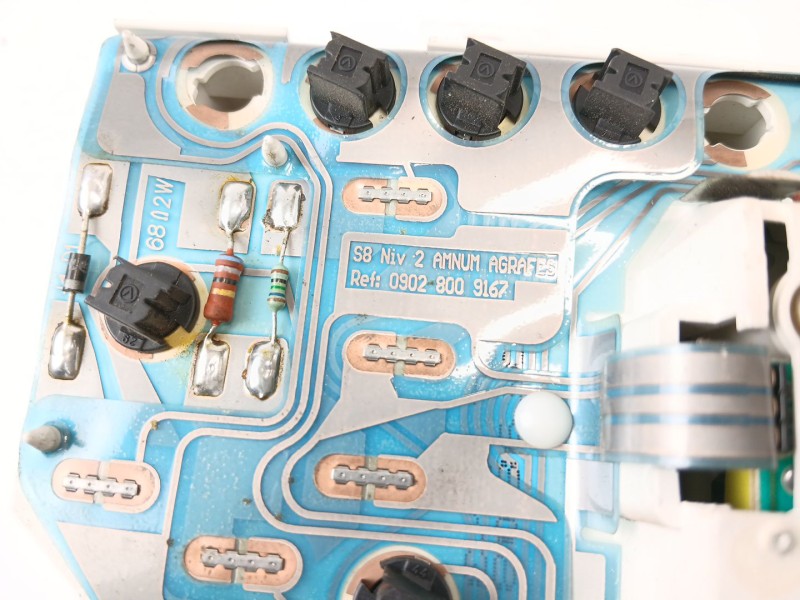 Recambio de cuadro instrumentos para citroën saxo (s0, s1) 1.1 x, sx referencia OEM IAM 09028009167  