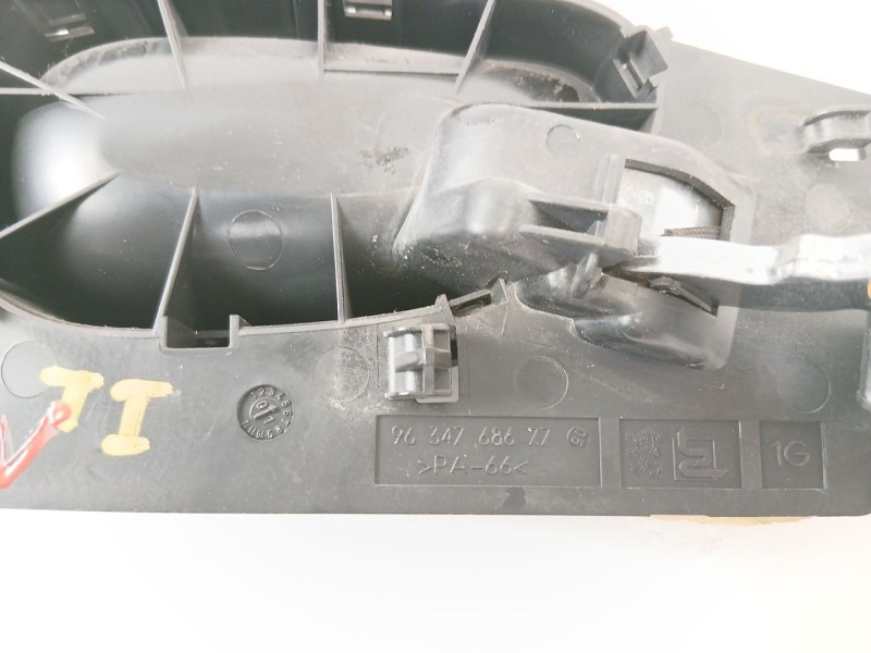 Recambio de maneta interior trasera izquierda para peugeot 307 (3a/c) 1.6 16v referencia OEM IAM 9634768677  