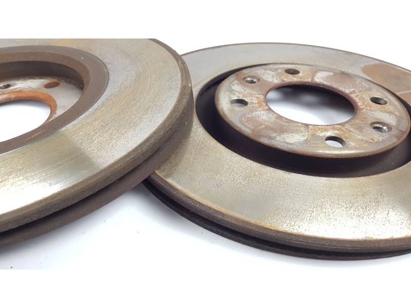 Recambio de disco freno delantero para peugeot 3008 1.6 hdi fap referencia OEM IAM 4249J6 1618862780 