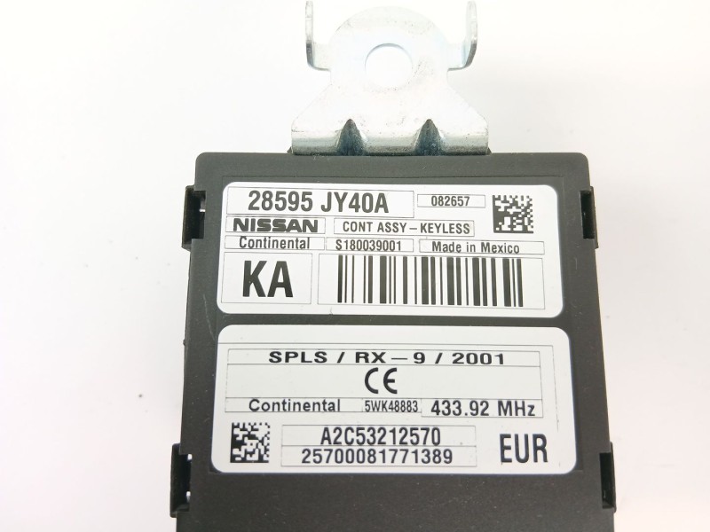 Recambio de modulo electronico para renault koleos i (hy_) 2.0 dci 4x4 (hy0b) referencia OEM IAM 28595JY40A  