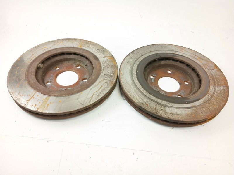Recambio de disco freno delantero para renault koleos i (hy_) 2.0 dci 4x4 (hy0b) referencia OEM IAM   