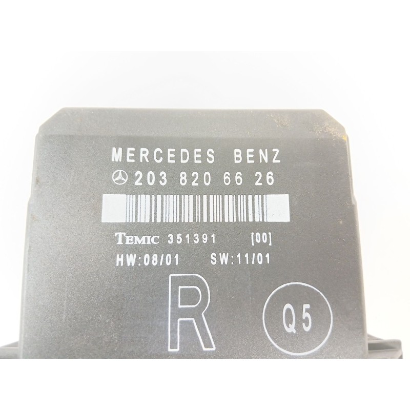 Recambio de centralita cierre para mercedes-benz clase c (w203) c 220 cdi (203.006) referencia OEM IAM 2038206626  