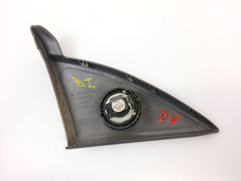 Recambio de moldura para mercedes-benz clase c (w203) c 220 cdi (203.006) referencia OEM IAM A2037250194  