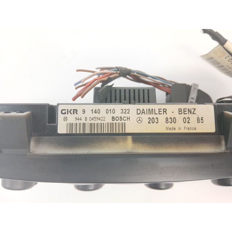 Recambio de mando climatizador para mercedes-benz clase c (w203) c 220 cdi (203.006) referencia OEM IAM 2038300285  
