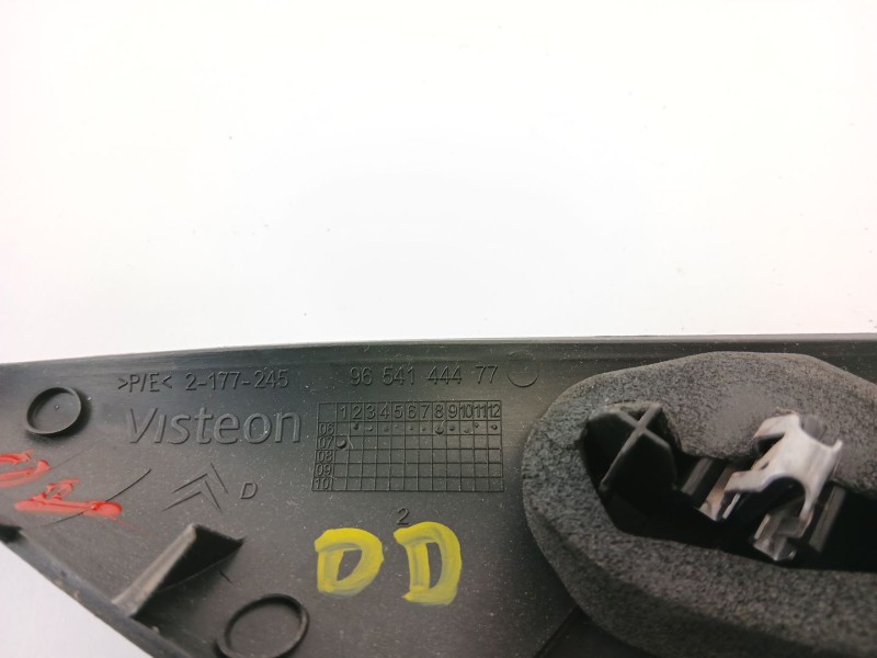 Recambio de moldura para citroën c4 grand picasso i (ua_) 1.6 hdi referencia OEM IAM 9654144477  