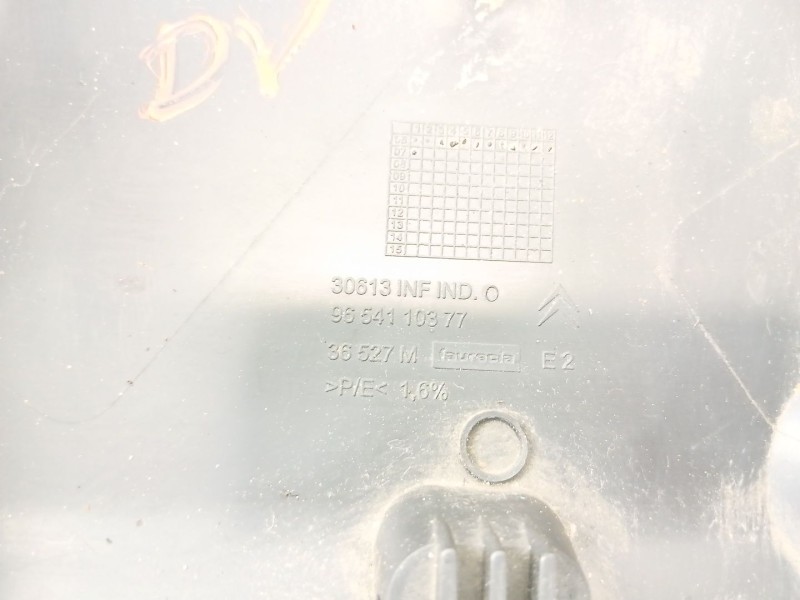 Recambio de moldura para citroën c4 grand picasso i (ua_) 1.6 hdi referencia OEM IAM 9654110377  