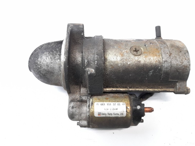 Recambio de motor arranque para ssangyong rexton 2.7 xdi referencia OEM IAM 6611513701  