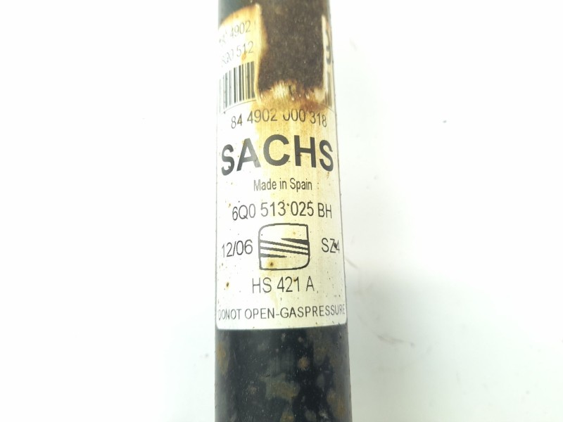 Recambio de amortiguador trasero para seat ibiza (6l1) 1.4 tdi referencia OEM IAM 6Q0513025BH  