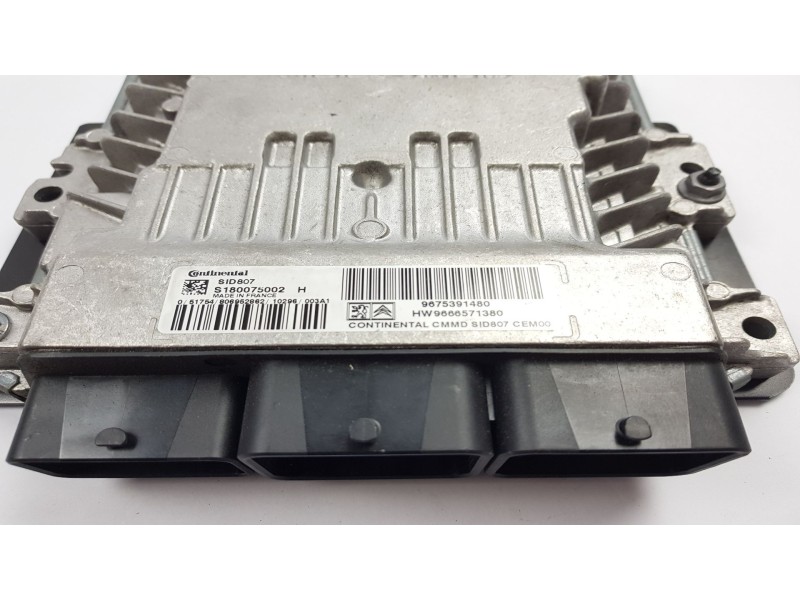Recambio de centralita motor uce para peugeot 3008 1.6 hdi fap referencia OEM IAM 9675391480  