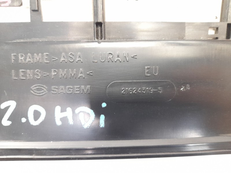 Recambio de cuadro instrumentos para citroën xantia (x1_, x2_) 2.0 hdi 109 referencia OEM IAM 216243195  