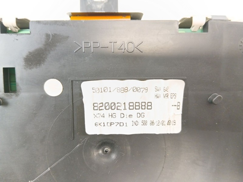 Recambio de cuadro instrumentos para renault laguna ii (bg0/1_) 1.9 dci (bg08, bg0g) referencia OEM IAM 8200218888  