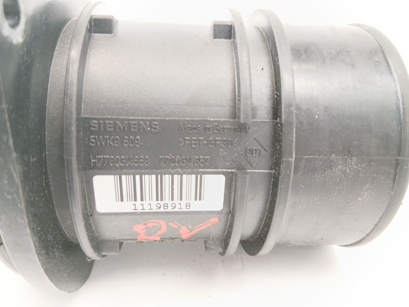 Recambio de caudalimetro para renault laguna ii (bg0/1_) 1.9 dci (bg08, bg0g) referencia OEM IAM 7700314057  