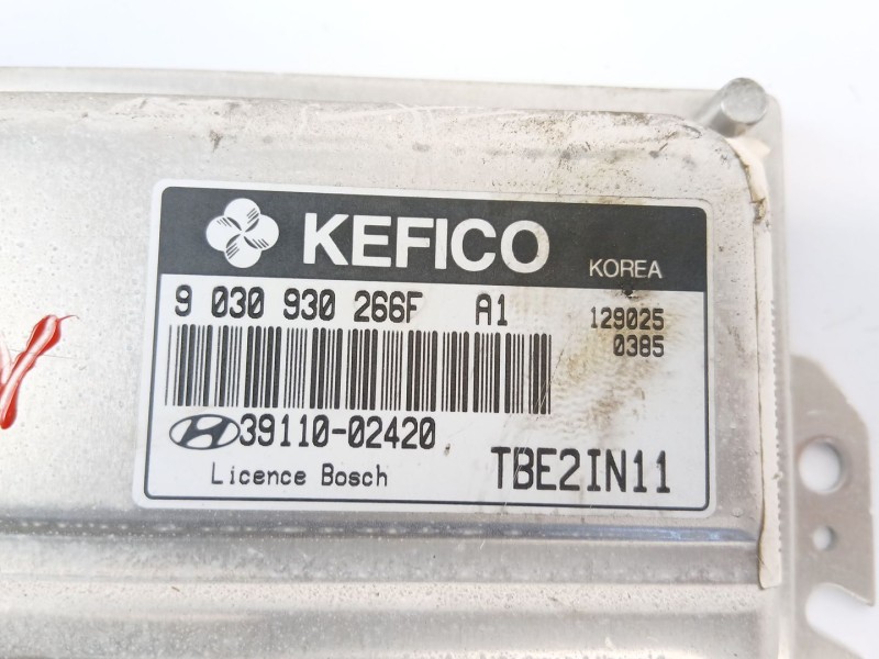 Recambio de centralita motor uce para hyundai getz (tb) 1.1 básico referencia OEM IAM 3911002420  