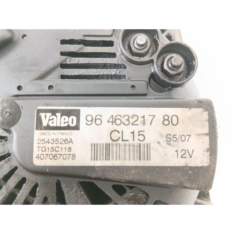 Recambio de alternador para citroën c4 grand picasso i (ua_) 1.6 hdi referencia OEM IAM 9646321780  