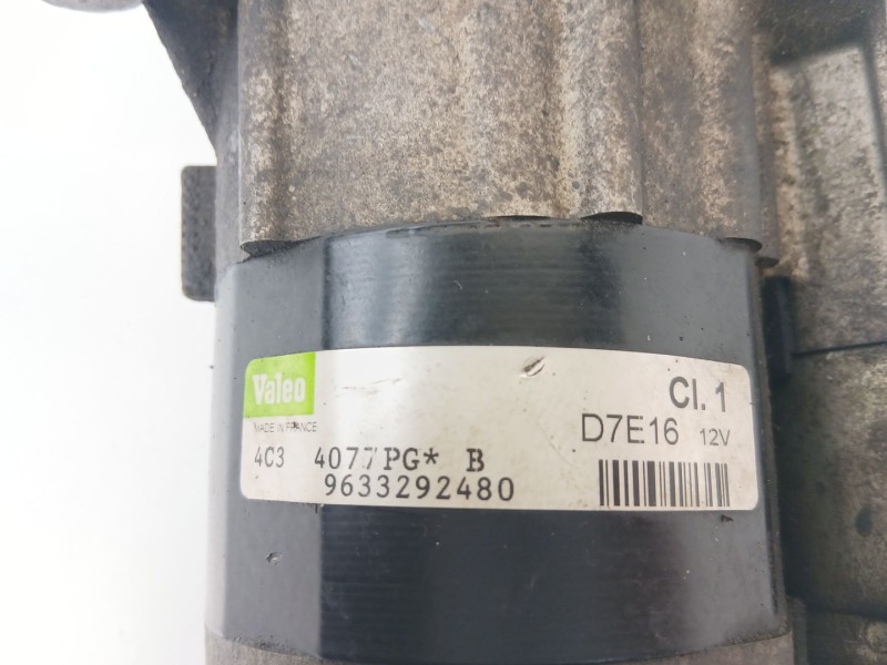 Recambio de motor arranque para citroën c3 1.1 vivace referencia OEM IAM D7E16  