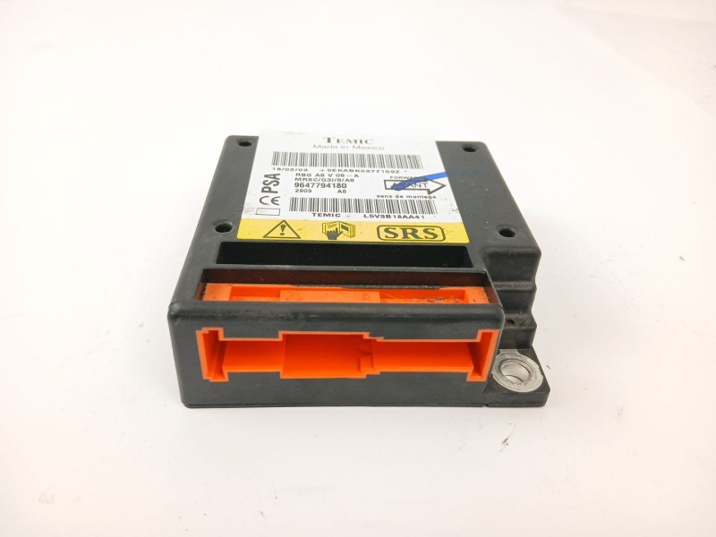 Recambio de centralita airbag para citroën c3 1.1 vivace referencia OEM IAM 9647794180  