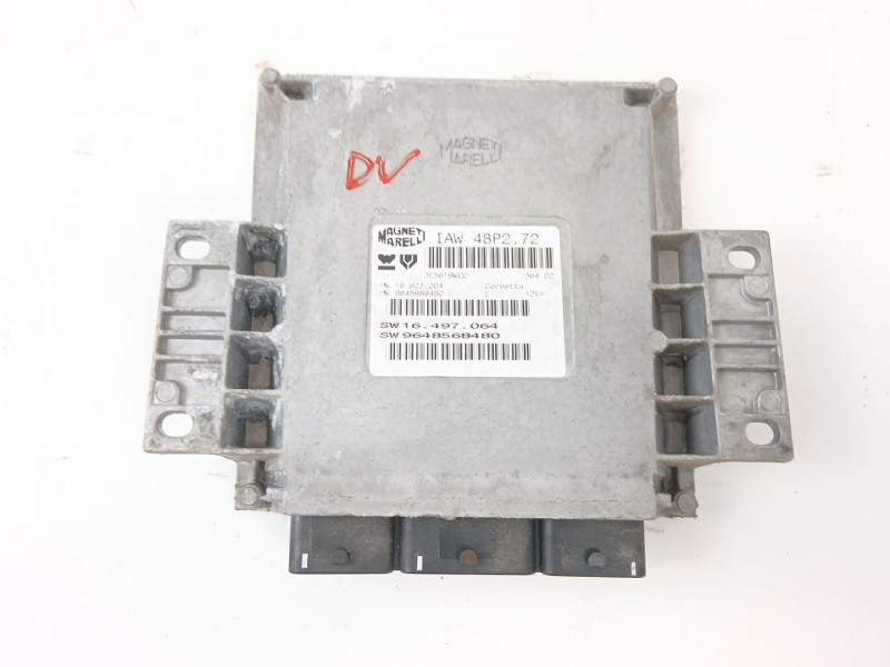 Recambio de centralita motor uce para citroën c3 1.1 vivace referencia OEM IAM 9645989480  