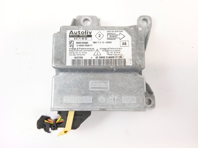 Recambio de centralita airbag para peugeot 308 sw i (4e_, 4h_) 1.6 16v referencia OEM IAM 610714900  