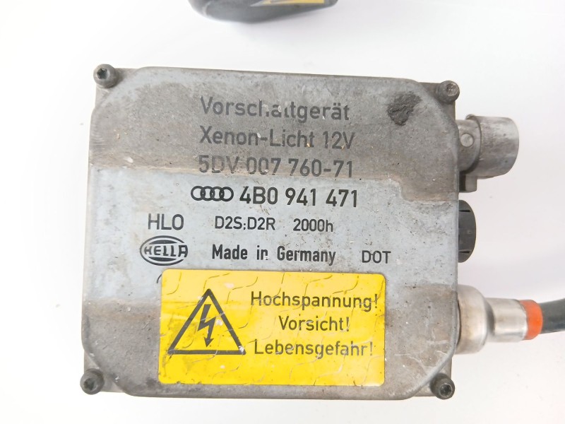 Recambio de centralita faros xenon para audi a6 avant (4b5) 2.5 tdi referencia OEM IAM 4B0941471  