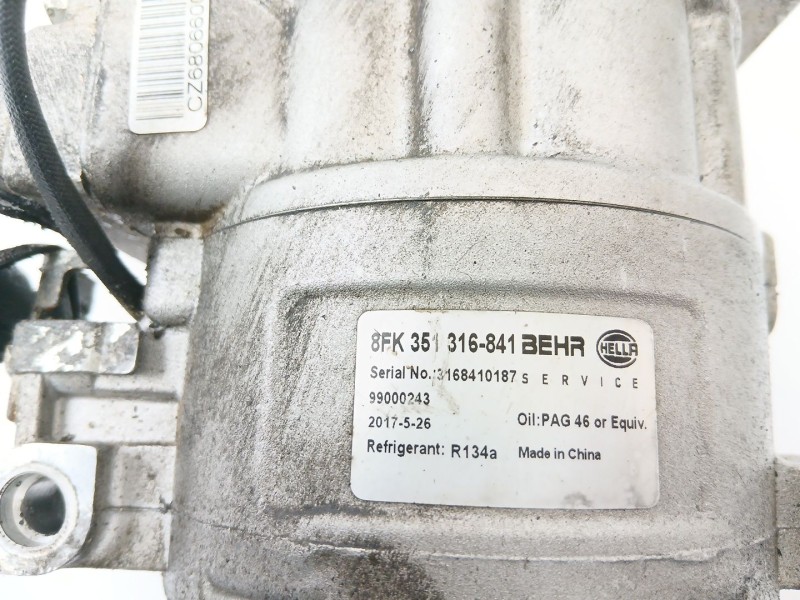 Recambio de compresor aire acondicionado para audi a6 avant (4b5) 2.5 tdi referencia OEM IAM 8FK351316841  