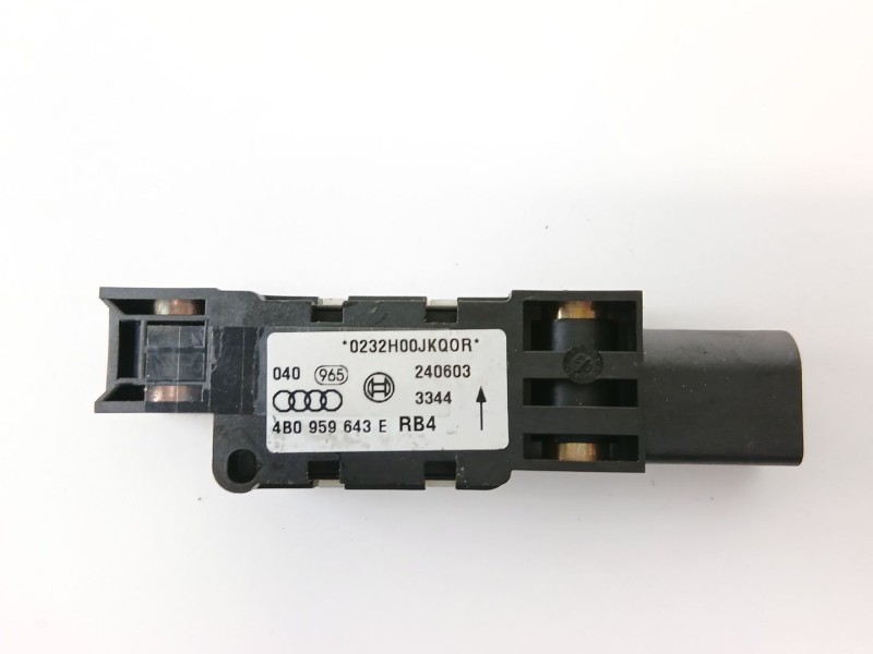 Recambio de sensor de impacto para audi a6 avant (4b5) 2.5 tdi referencia OEM IAM 4B0959643  