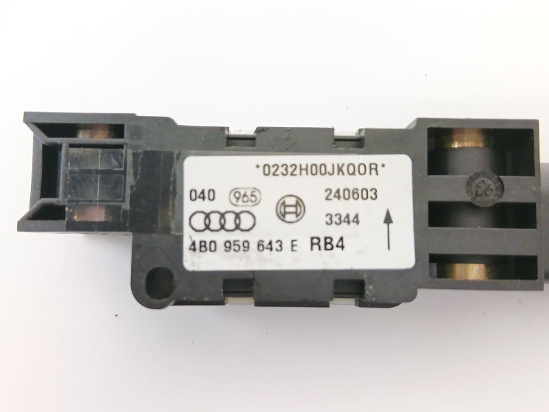 Recambio de sensor de impacto para audi a6 avant (4b5) 2.5 tdi referencia OEM IAM 4B0959643  