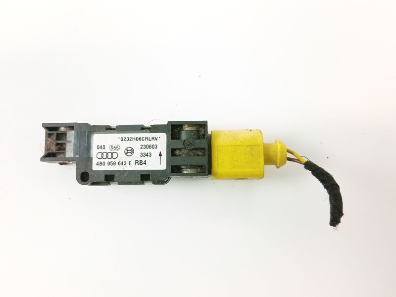Recambio de sensor de impacto para audi a6 avant (4b5) 2.5 tdi referencia OEM IAM 4B0959643  