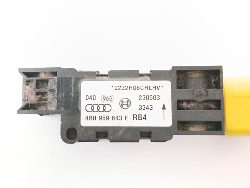 Recambio de sensor de impacto para audi a6 avant (4b5) 2.5 tdi referencia OEM IAM 4B0959643  