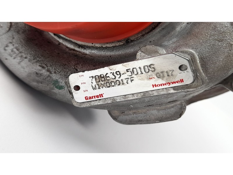 Recambio de turbocompresor para nissan primera berlina (p12) hatchback 1.9 dci referencia OEM IAM 708639 7086395010S 