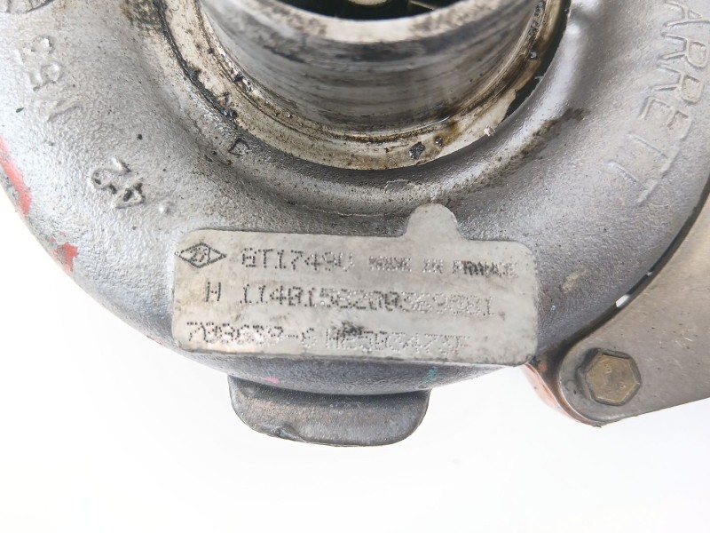 Recambio de turbocompresor para renault espace iv (jk0) 1.9 dci (jk0u) referencia OEM IAM 6T1749V  