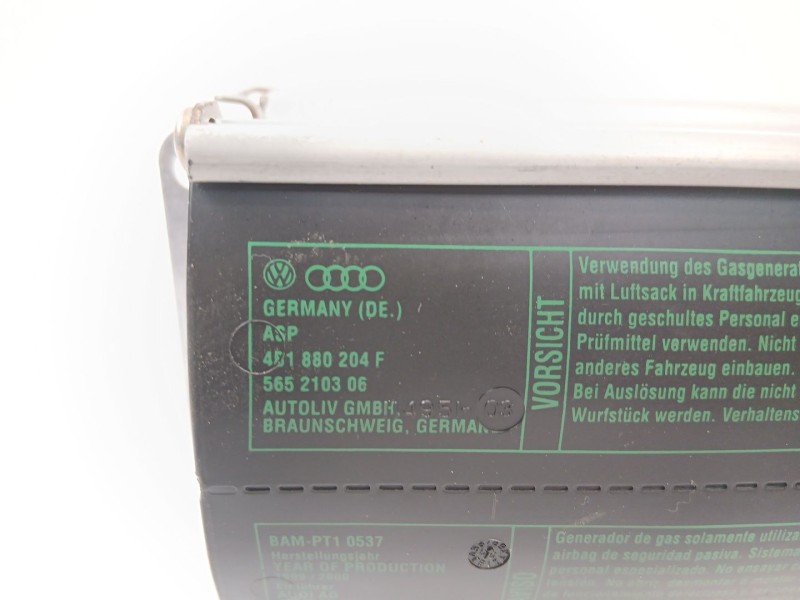 Recambio de airbag delantero derecho para audi allroad quattro (4b5) 2.5 tdi (132kw) referencia OEM IAM 4B1880204  