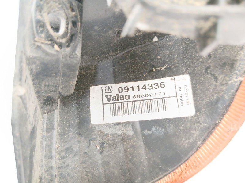 Recambio de piloto trasero izquierdo para opel corsa c club referencia OEM IAM 09114336  