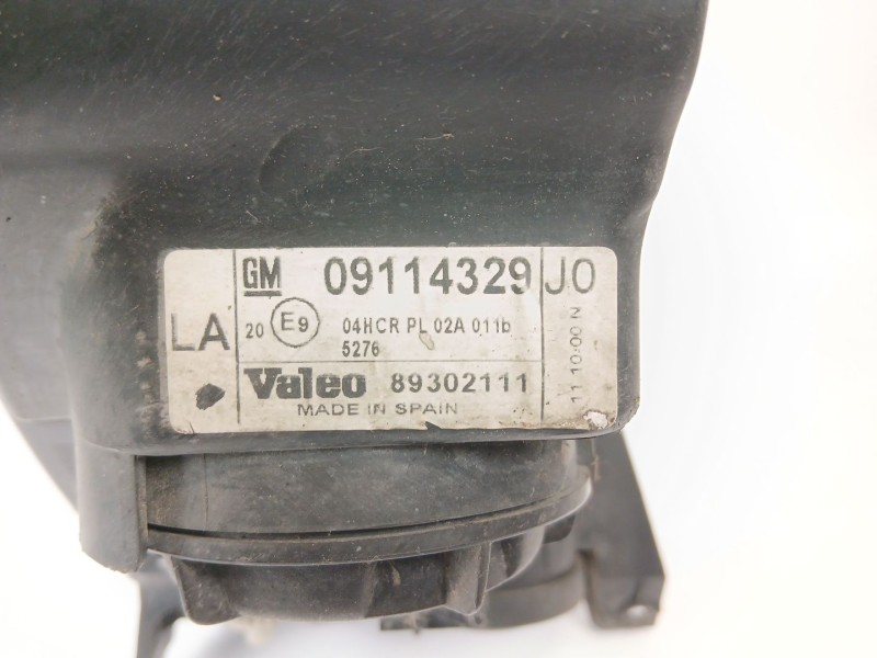 Recambio de faro izquierdo para opel corsa c club referencia OEM IAM 09114329  