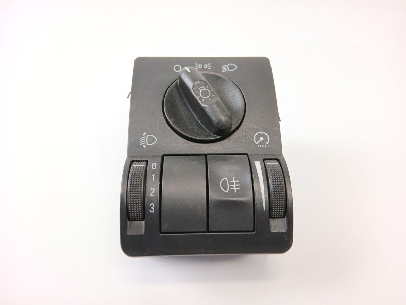 Recambio de mando luces para opel corsa c club referencia OEM IAM 9116612  
