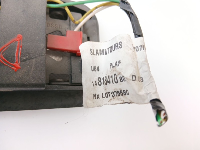Recambio de luz interior para citroën jumpy 2.0 hdi referencia OEM IAM 1481841080  