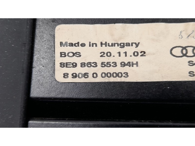 Recambio de bandeja trasera para audi a4 avant (8e) 1.9 tdi referencia OEM IAM 8E986355394H  