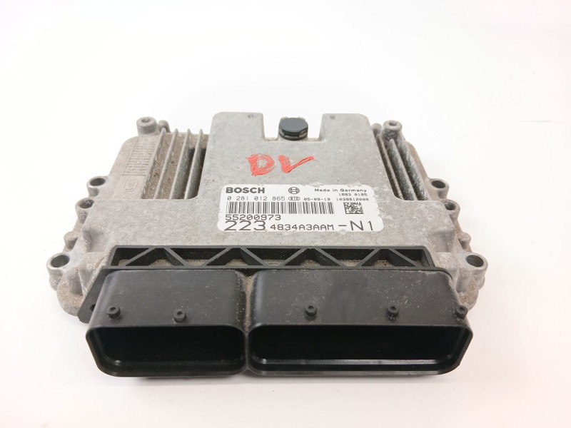 Recambio de centralita motor uce para fiat doblo (119) 1.9 jtd cat referencia OEM IAM 0281012865  