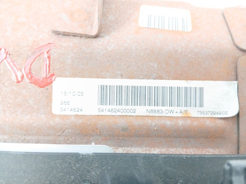 Recambio de airbag delantero derecho para fiat doblo (119) 1.9 jtd cat referencia OEM IAM 7353729490E  