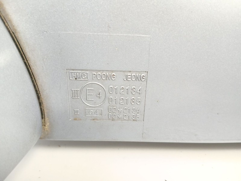 Recambio de retrovisor izquierdo para hyundai trajet (fo) 2.0 16v cat referencia OEM IAM E4012134  
