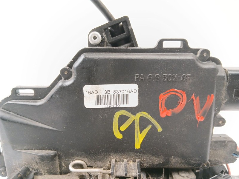 Recambio de cerradura puerta delantera derecha para seat leon (1m1) 1.6 16v referencia OEM IAM 3B1837016  