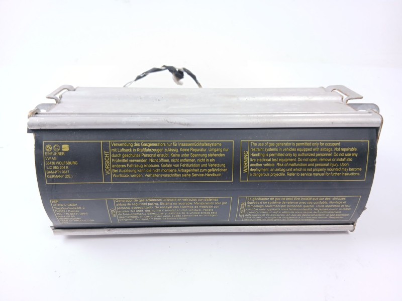 Recambio de airbag delantero derecho para seat leon (1m1) 1.6 16v referencia OEM IAM 1J0880204  