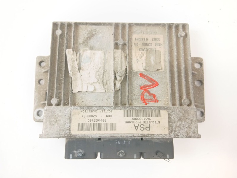 Recambio de centralita motor uce para peugeot 206 sw x-line referencia OEM IAM 9644625680  