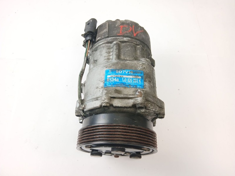 Recambio de compresor aire acondicionado para seat leon (1m1) 1.6 16v referencia OEM IAM 1J0820803K  
